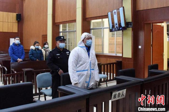 图为被告人韦朝永。百色市中级人民法院供图 article_img