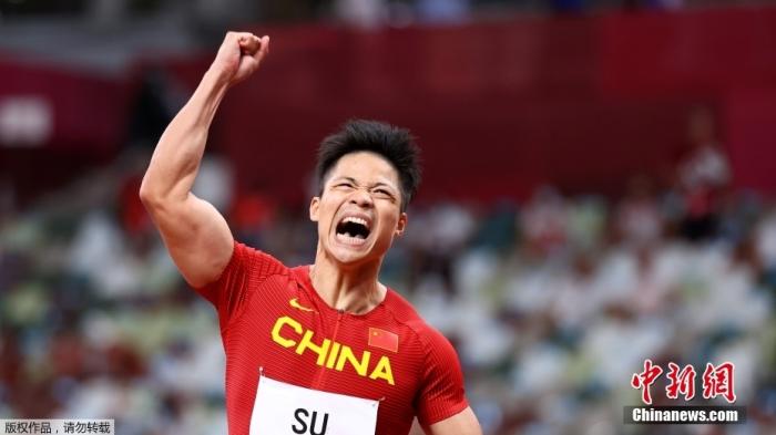 资料图;中国飞人苏炳添。 article_img
