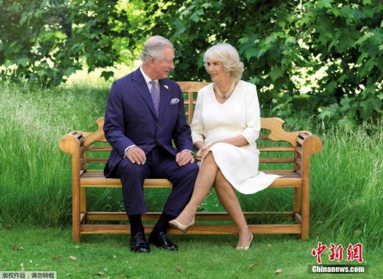 英国王室发布查尔斯王子夫妇的圣诞贺卡。 article_img