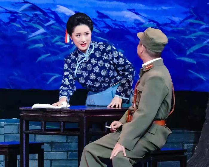 《芦荡火种》剧照。受访者提供 article_img