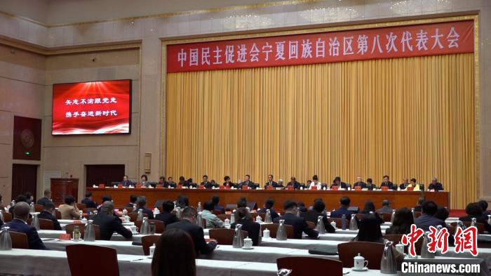 5月15日至17日，中国民主促进会宁夏回族自治区第八次代表大会在银川召开。谢宇 摄