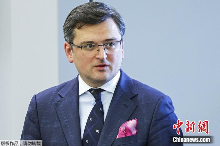 资料图:乌克兰外长库列巴。 article_img