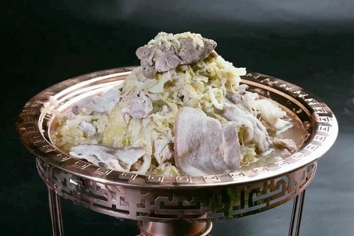 酸菜白肉。图片来源：台湾《联合报》