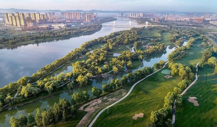 太子河历史文化风光带,风光好。图片来源:台湾《联合报》 article_img