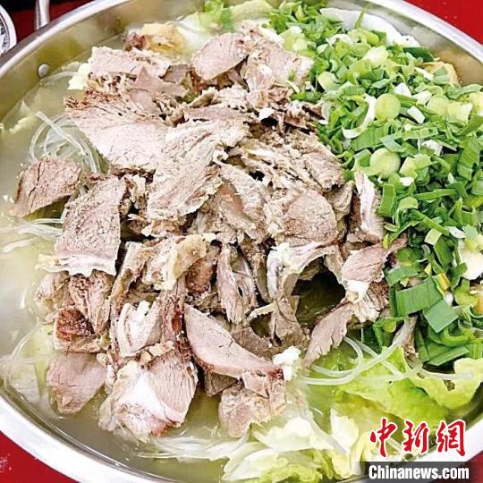 苏州美食：藏书羊肉。图片来源：台湾《联合报》