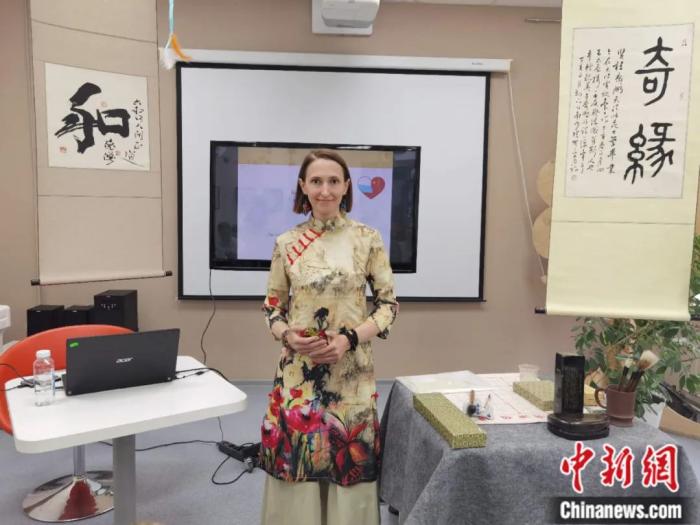 齐缘举办中华文化走入社区系列活动。受访者供图 article_img