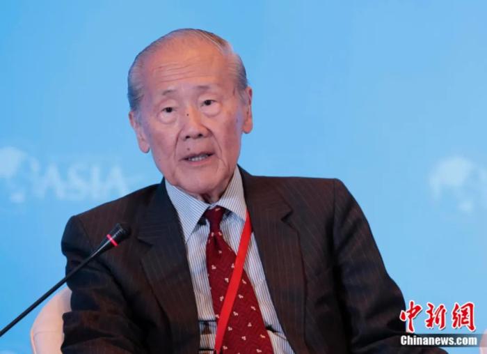 王赓武出席博鳌亚洲论坛。刘关关 摄 article_img