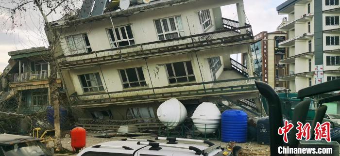 阿德亚曼受灾现场。陈素珍 摄 article_img
