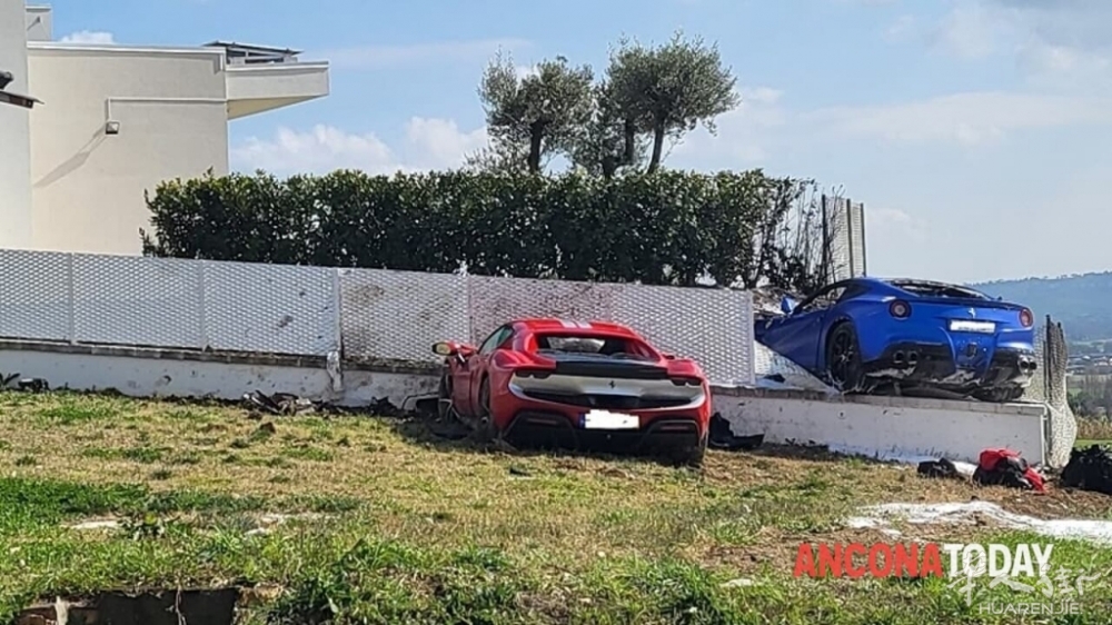 【视频】两辆法拉利飙车撞毁，司机还得罚款！ 