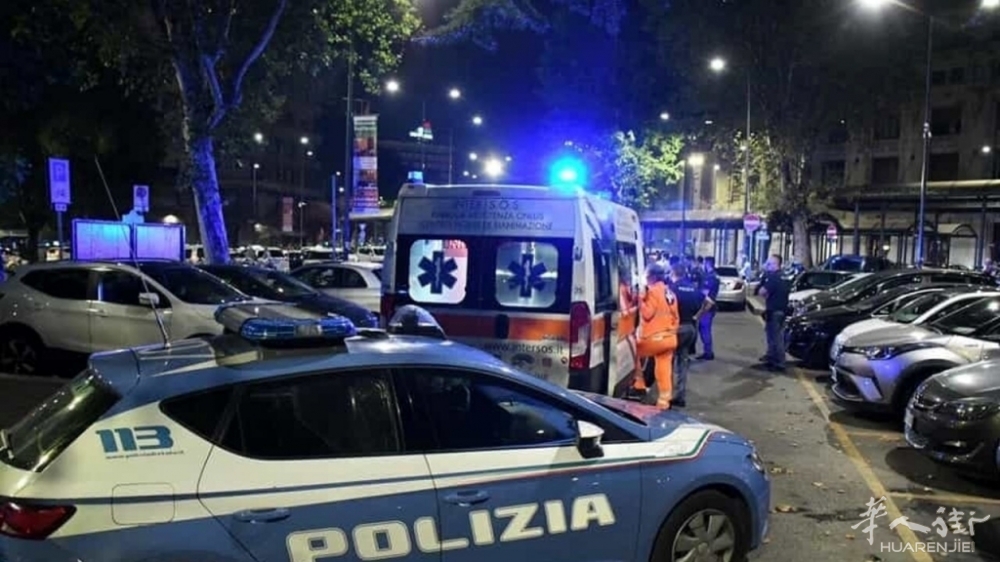 Ambulanza polizia notte accoltellamento - 8-3.jpg