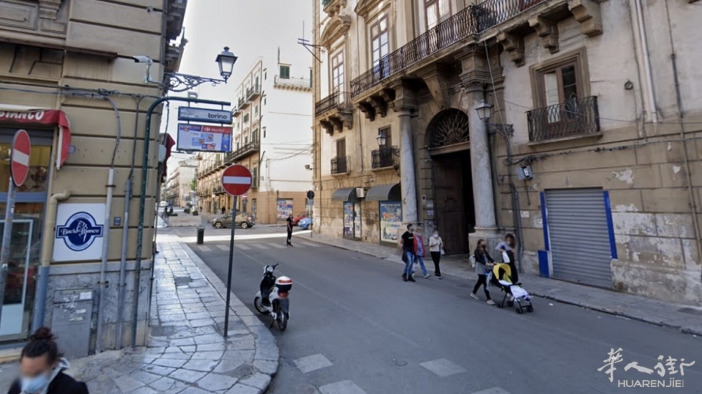 Commerciante cinese rapinato via Maqueda.jpg