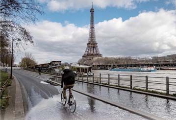 巴黎2月平均日照时间仅38小时