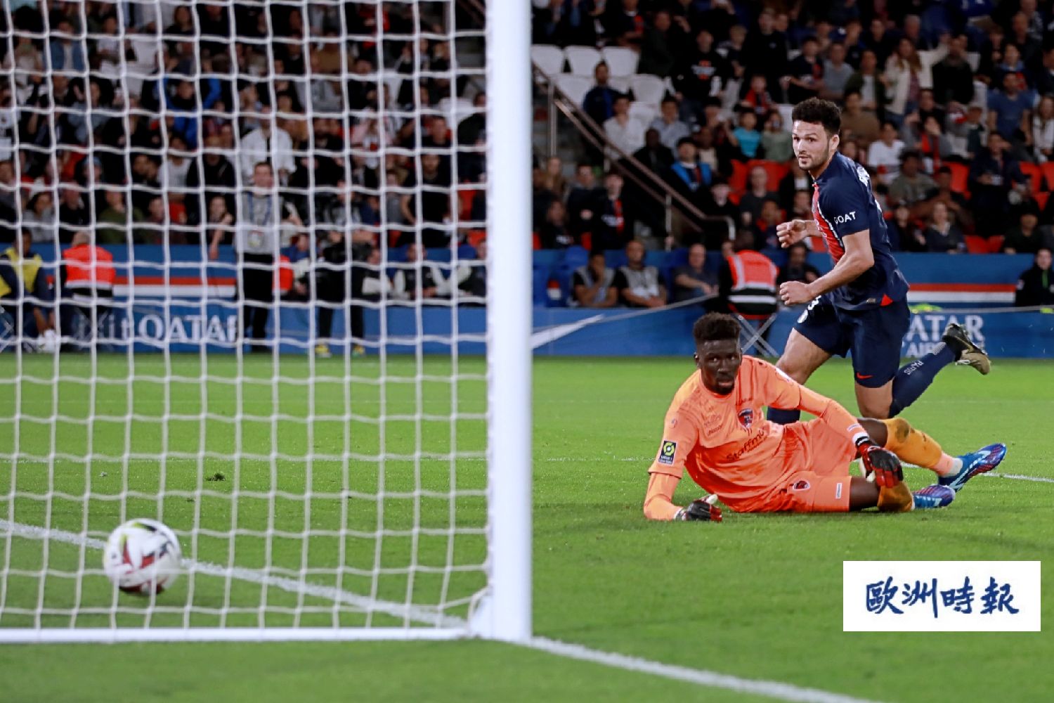法甲联赛第28轮 巴黎圣日尔曼1比1克莱蒙