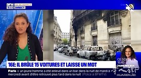 巴黎16区：男子涉嫌焚烧近20辆车被捕