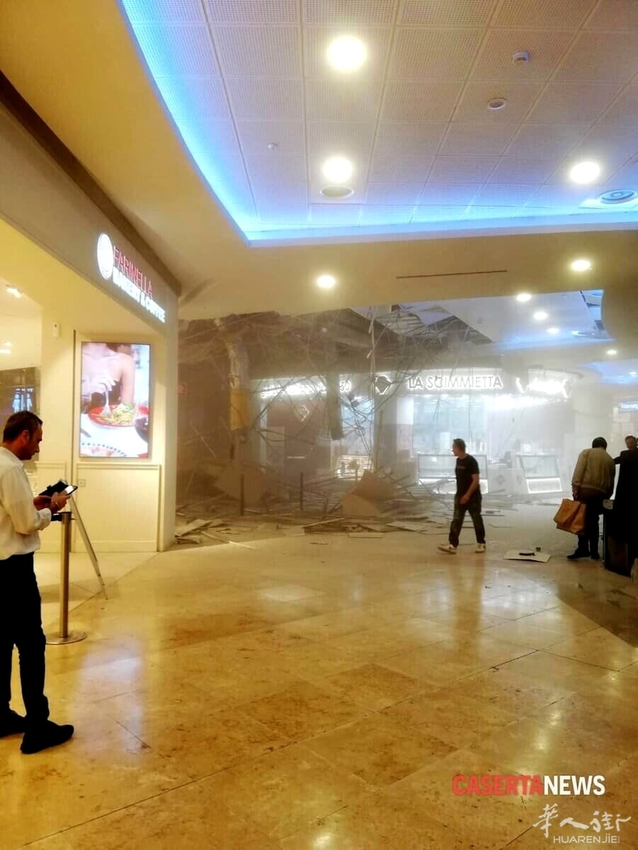 Crollo centro commerciale Campania, foto CasertaNews (3).jpg