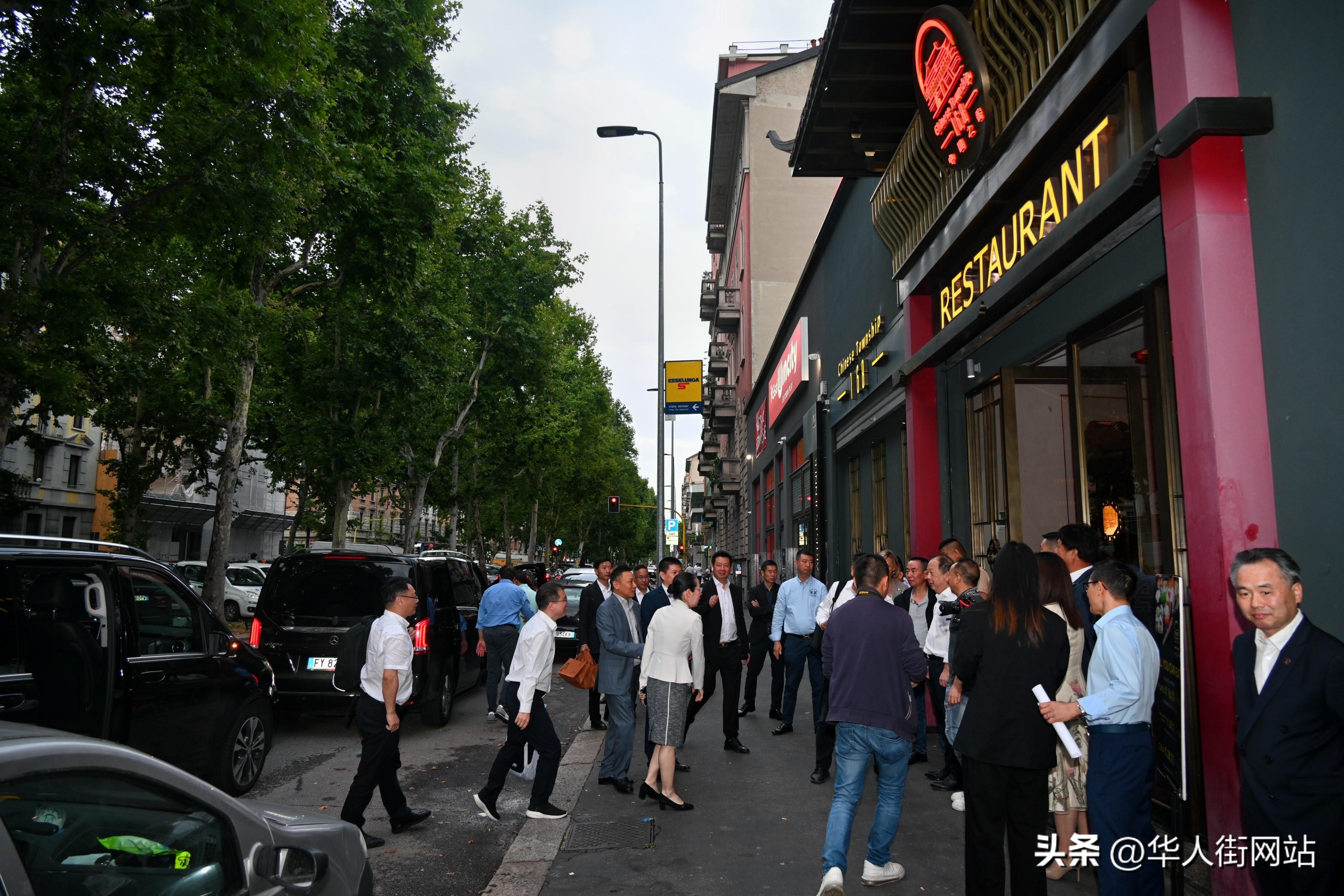 意大利青田总商会欢迎丽水市经贸代表团到访米兰