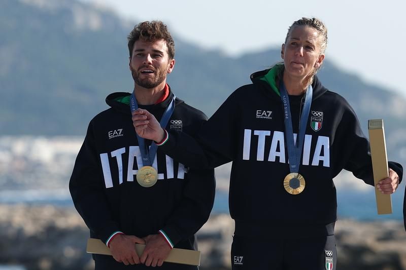 巴黎奥运帆船帆板赛：意大利组合卫冕混合诺卡拉17级冠军