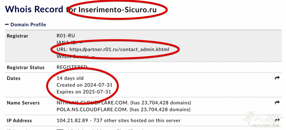 La registrazione di  inserimento-sicuro.ru  porta in Russia (foto Today.it)-2.png