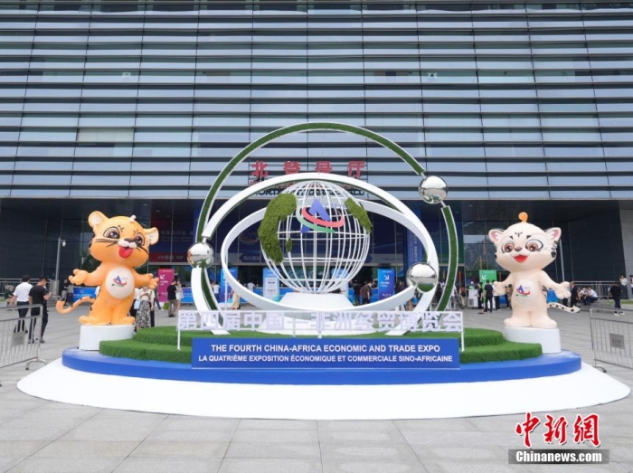 6月12日,第四届中国—非洲经贸博览会在长沙开幕。<a target='_blank' href='/'>中新社</a>记者 杨华峰 摄 article_img