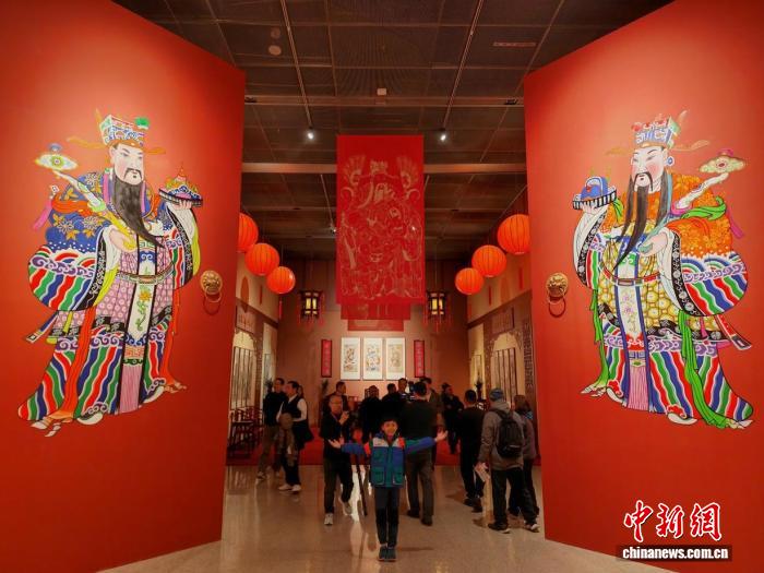 150余幅绵竹年画亮相中国非遗馆-娱乐- 欧洲头条-新欧洲华人新闻网